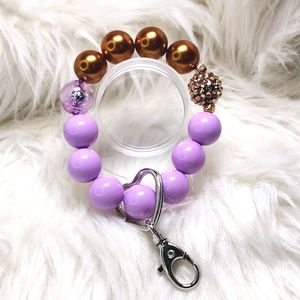 Handmade Wristlet Keychain